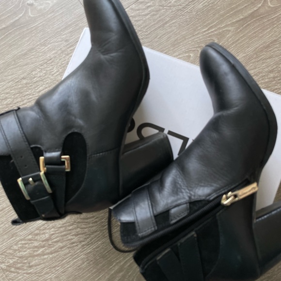 Louise et Cie Black Leather Boots,All Products : American Fashion Style Bags On Sale